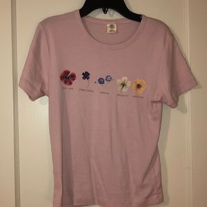 urban outfitters flower t-shirt